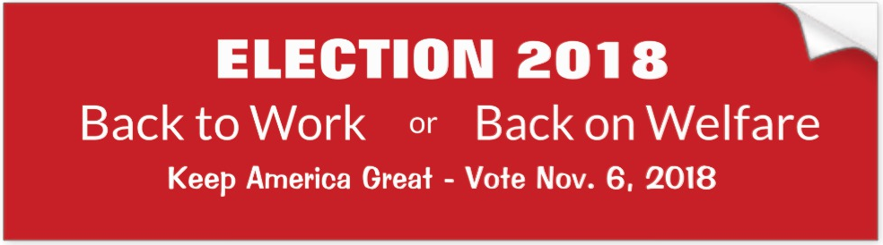 Election 2018 Keep America Great Bumper Sticker